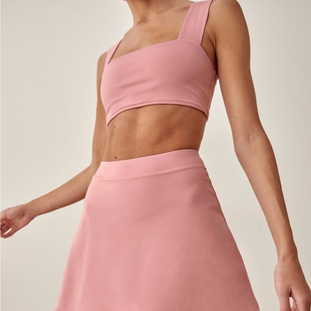 Reformation Ellie Ecostretch Bra in Carnation